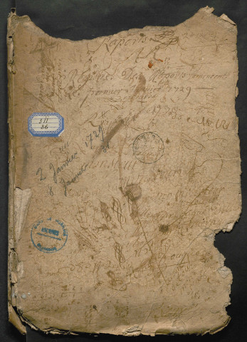 2 janvier 1729-8 janvier 1731