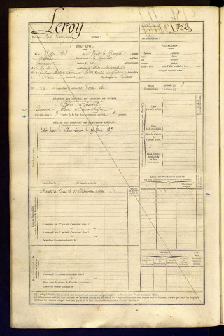 Leroy, Paul Henri Joseph