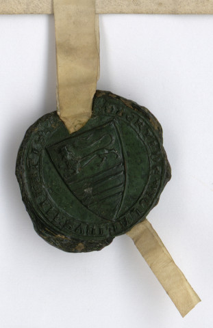 Raoul de Villers, avec un beau sceau héraldique figurant un léopard