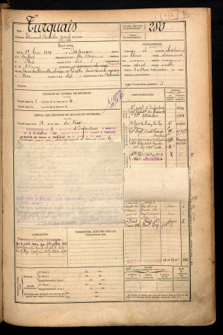 Turquais, Edmond Stanislas Joseph Emile