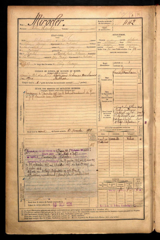 Mirocler, Arthur Hippolyte