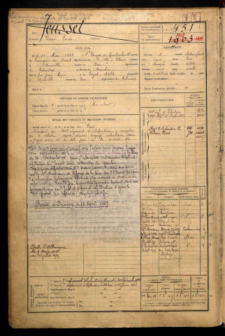 Jeusset, Pierre Louis