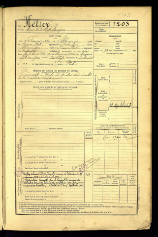 Hétier, Marie Victor Emile Adrien