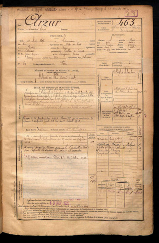 Arzur, François Marie