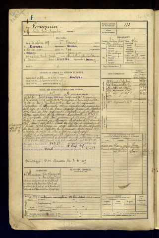 Lemazurier, Emile Henri Augustin