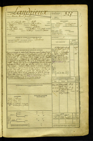 Landrieux, Admire Marcel Yacinthe