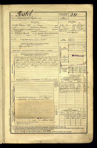 Postel, Auguste Jules Eugène