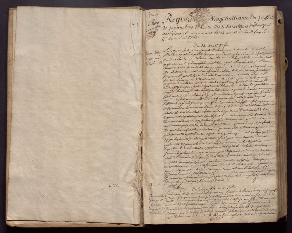 14 août 1760-15 décembre 1762