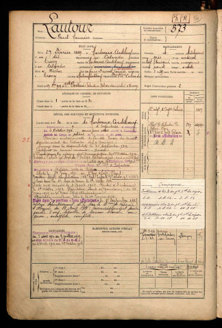 Lautour, Paul Maurice