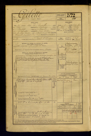 Gilette, Léon Alcide Florentin