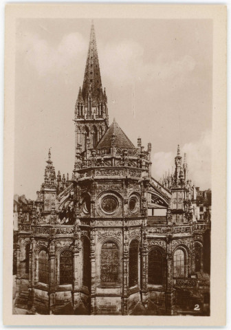 12 vues de Caen, signées "LL-ND"