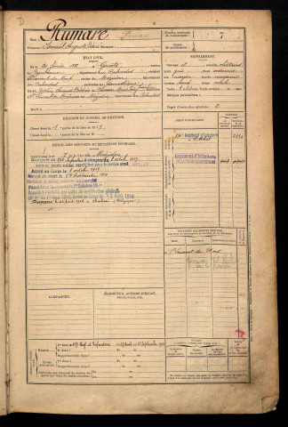 Rumare, Ismaël Auguste Désiré