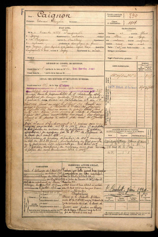 Caignon, Edmond Eugène