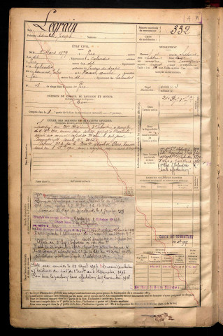 Legrain, Edmond Joseph