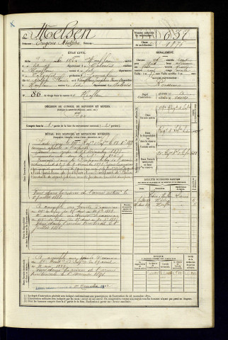 Melsen, Eugène Adolphe