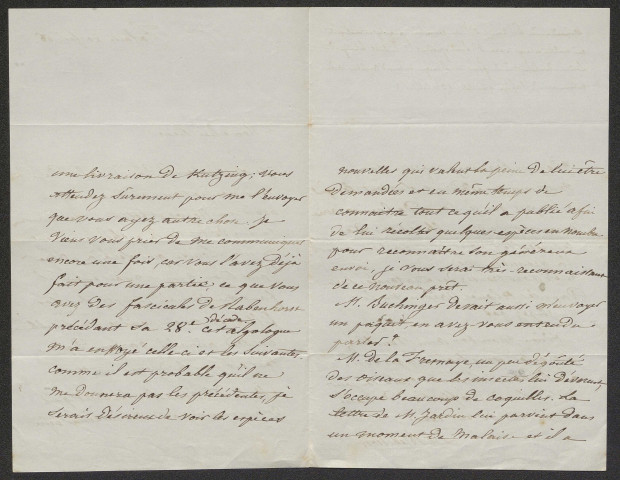 Lettres de Brébisson à Lenormand de 1856 à 1860 (lettres n°266 à 288)