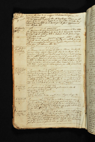 Registre de copies de lettres de l'éditeur Chalopin