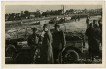 Arrivée du général De Gaulle à Courseulles-sur-Mer le 14 juin 1944
