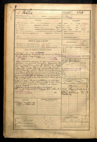 Hélie, Maurice Pierre Jules