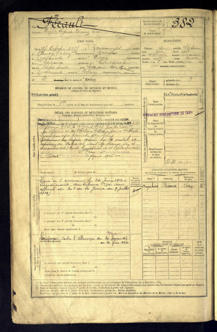 Férault, Emile Auguste Edmond