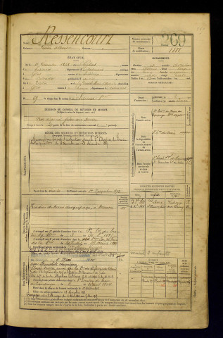 Ressencourt, Désiré Albert