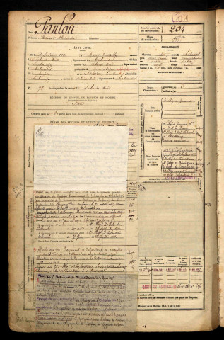 Panlou, Ernest Alexandre