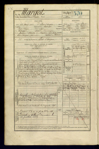 Margot, Stanislas Léonor Marie