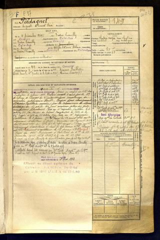 Piédagnel, Auguste Ernest René