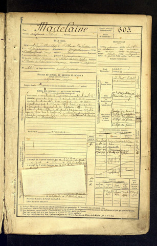 Madelaine, Adrien Alfred