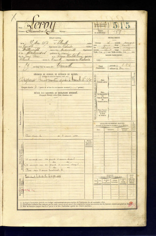 Leroy, Alexandre Emile