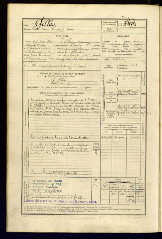 Gilles, Désiré Pierre Constant