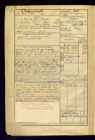 Croquevieille, Aimé Julien