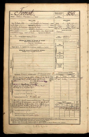 Forest, Sosthène Alexandre