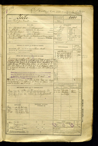 Isèbe, Paul Jean Ernest