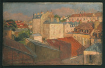 Les toits de Caen, par Maurice Tastemain