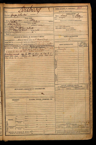 Dubosq, Georges Julien René