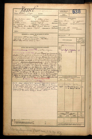 Vassel, Albert Georges