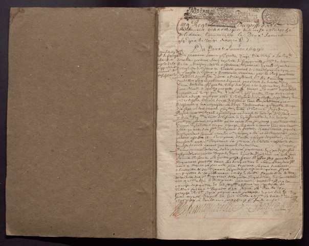 2 janvier 1699-3 mars 1701