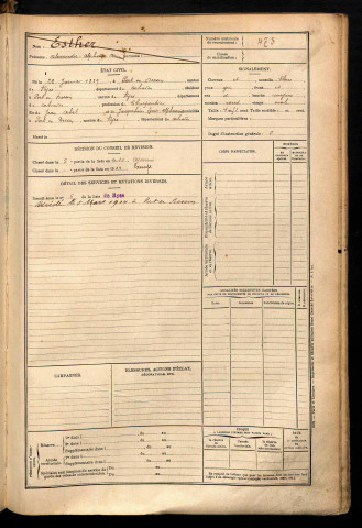 Esther, Alexandre Alphonse Armand