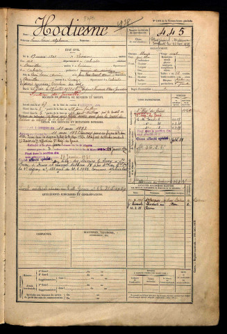 Hodiesne, Lucien Louis Alphonse