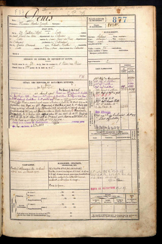 Denis, Maurice Charles Joseph