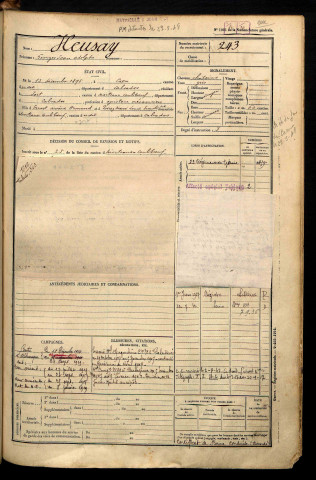 Heusay, Georges Jean Adolphe