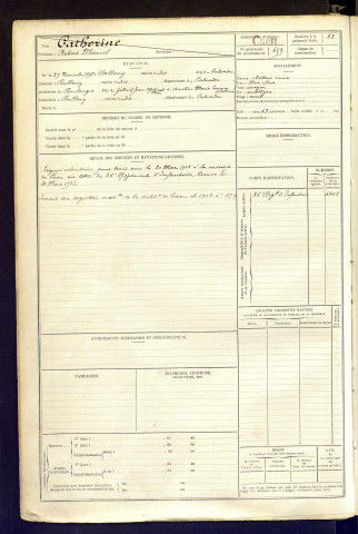 Catherine, Robert Marcel