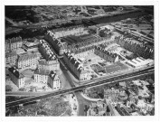 Vue aérienne des nouveaux logements près de l'Orne et dans la quartier de Vaucelles (photo n°148)