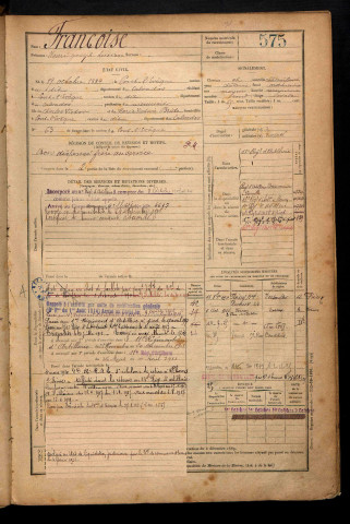 Françoise, Henri Joseph Lucien