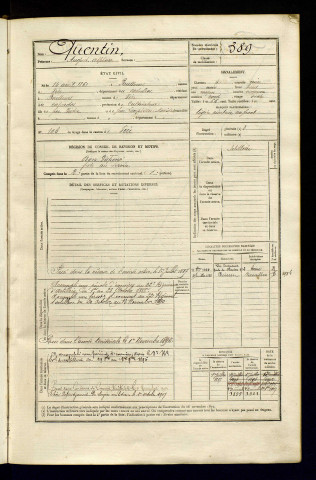 Quentin, Auguste Alphonse