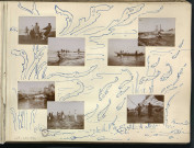 Construction de l'écluse de Ouistreham (photo n°291 et négatif n°327)