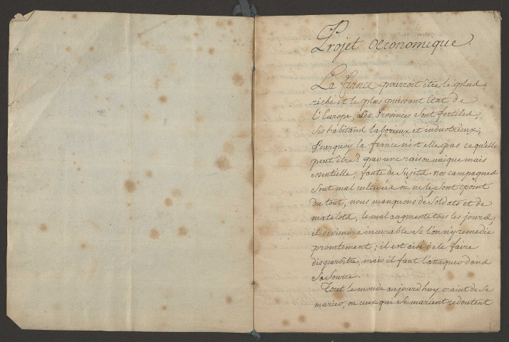 Thématiques diverses (ancienne liasse 7)