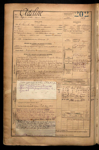 Adeline, Eugène Arthur Louis