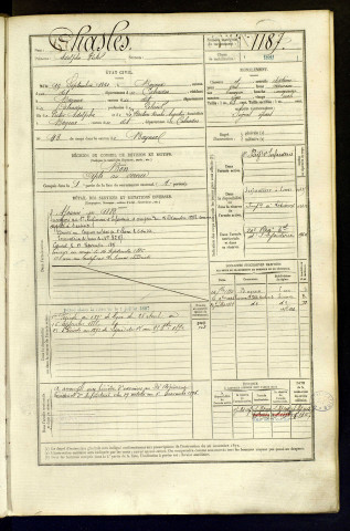 Chasles, Adolphe Victor